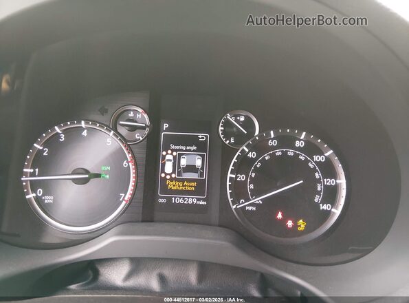 JTJAM7BX0L5260902 2020 LEXUS GX 460 Черный Вид задних сидений
