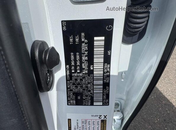 JTJAM7BX0P5340903 2023 LEXUS GX Белый Вид задних сидений