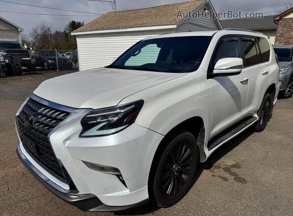 JTJAM7BX0P5340903 2023 LEXUS GX Белый Передняя левая четверть