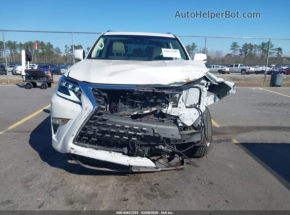 JTJAM7BX3M5284502 2021 LEXUS GX 460 White Widok zestawu wskaźników