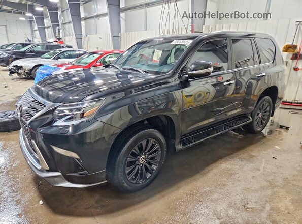 JTJAM7BX3P5371918 2023 LEXUS GX Черный Передняя левая четверть