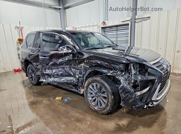JTJAM7BX3P5371918 2023 LEXUS GX Черный Передняя правая четверть