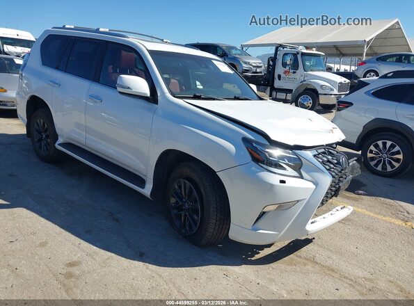 JTJAM7BX4M5291586 2021 LEXUS GX 460 Белый Передняя правая четверть