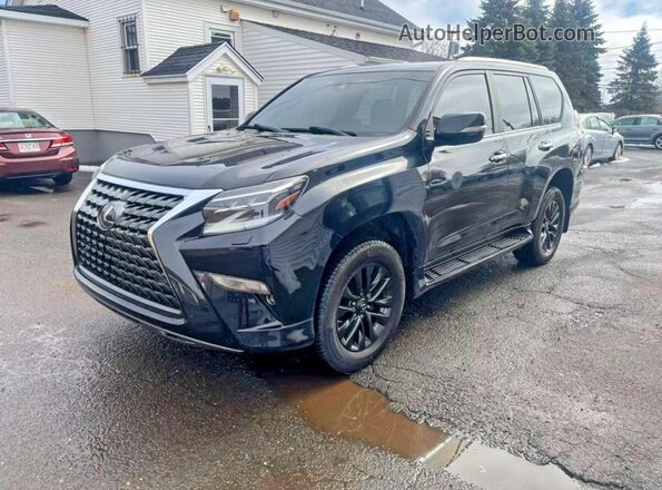 JTJAM7BX8N5337809 2022 LEXUS GX Черный Передняя левая четверть