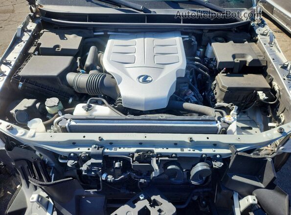 JTJAM7BX8P5364026 2023 LEXUS GX Серебряный Вид подкапотного пространства