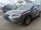2017 Lexus Nx 200t/base/f Sport Серебряный vin: JTJBARBZ0H2112560