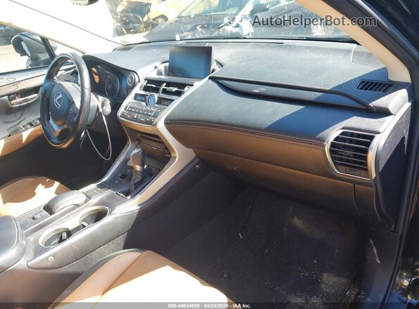 JTJBARBZ0H2113398 2017 LEXUS NX Черный Вид салона спереди
