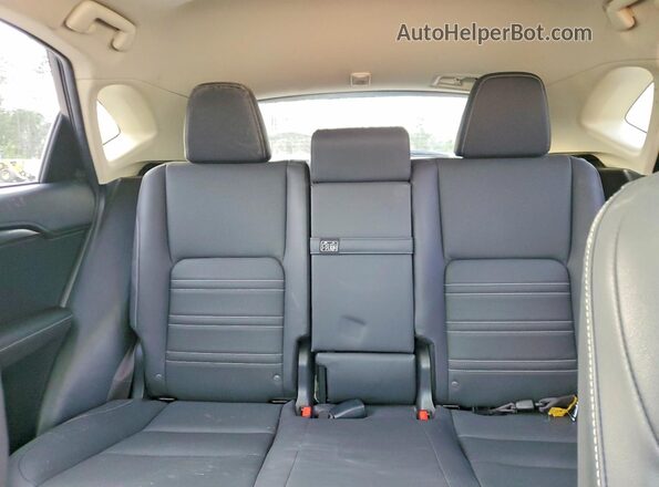 JTJBARBZ0K2204629 2019 LEXUS NX Silver უკანა სავარძლების ხედი