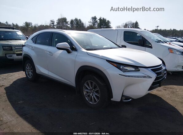 JTJBARBZ1H2107660 2017 LEXUS NX 200T White Передня права чверть