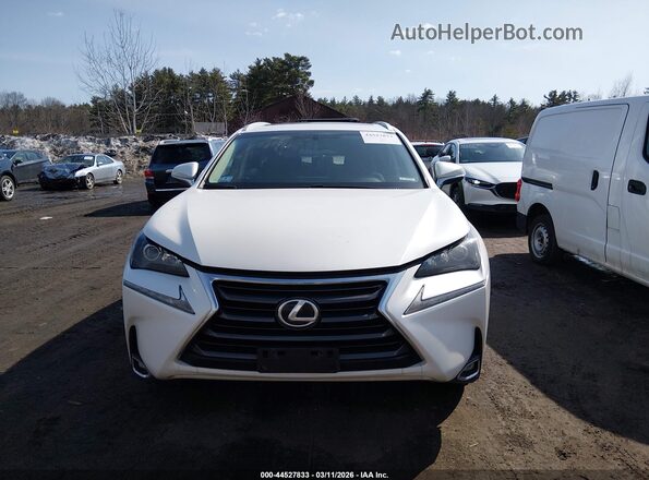 JTJBARBZ1H2107660 2017 LEXUS NX 200T White Вид панелі приладів