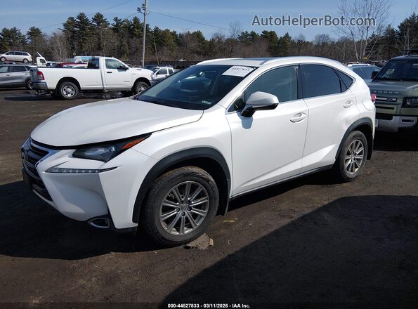 JTJBARBZ1H2107660 2017 LEXUS NX 200T White Передня ліва чверть