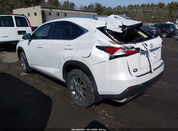 JTJBARBZ1H2107660 2017 LEXUS NX 200T White Задня ліва чверть