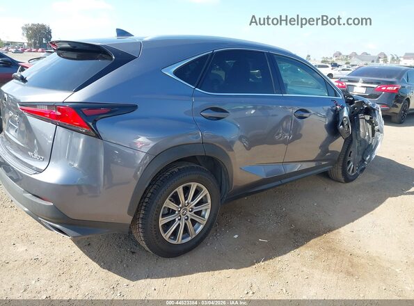 JTJBARBZ1J2154077 2018 LEXUS NX 300 Серый Задняя правая четверть