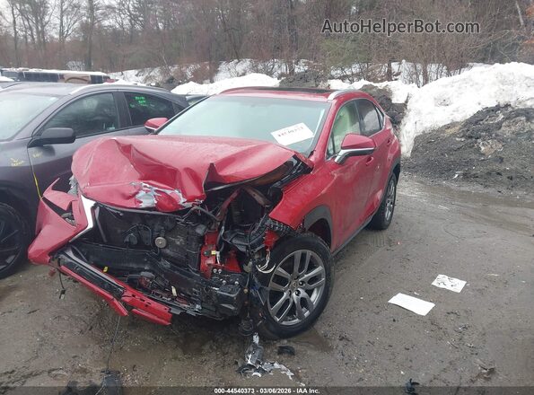 JTJBARBZ2G2047192 2016 LEXUS NX 200T Красный Передняя левая четверть