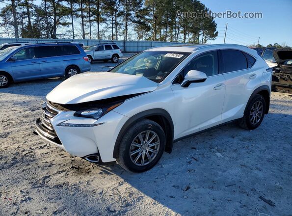 JTJBARBZ2H2096877 2017 LEXUS NX White წინა მარცხენა ხედი სამი მეოთხედიდან