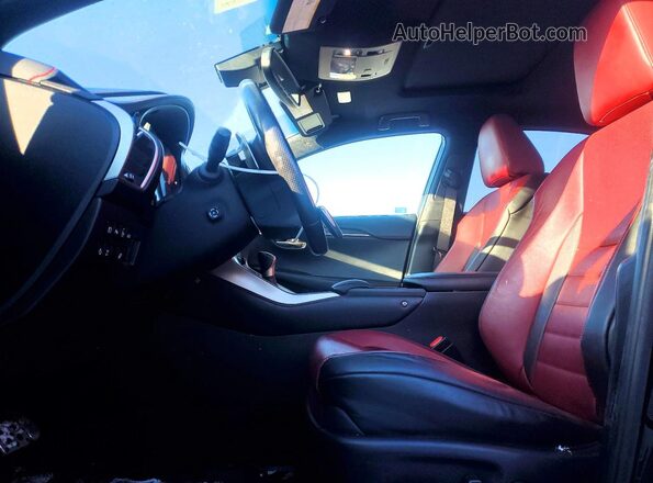 JTJBARBZ3H2097746 2017 LEXUS NX Black Widok wnętrza z przodu