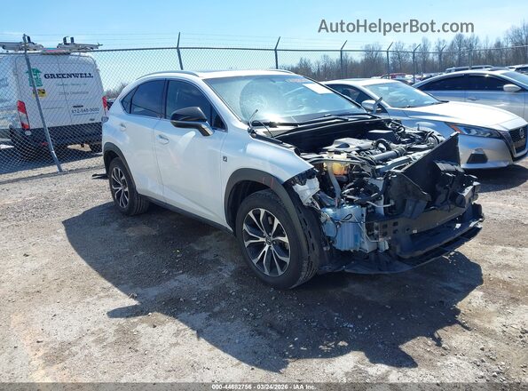 JTJBARBZ3H2126761 2017 LEXUS NX 200T Белый Передняя правая четверть