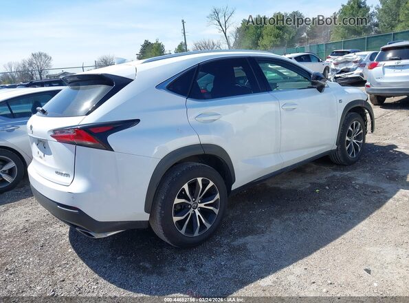 JTJBARBZ3H2126761 2017 LEXUS NX 200T Белый Задняя правая четверть