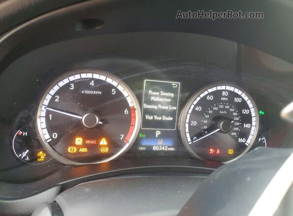 JTJBARBZ3J2162181 2018 LEXUS NX Белый Вид щитка приборов