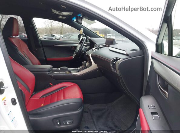 JTJBARBZ3J2170703 2018 LEXUS NX 300 Белый Вид салона спереди