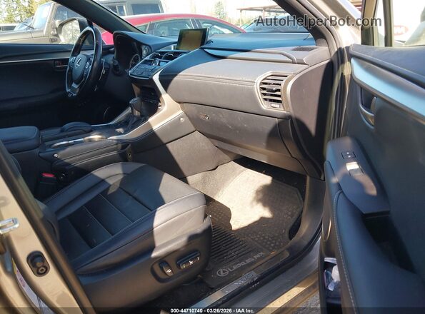 JTJBARBZ5G2060731 2016 LEXUS NX 200T Серый Вид салона спереди