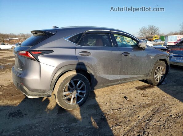 JTJBARBZ5G2063015 2016 LEXUS NX Серый Задняя правая четверть