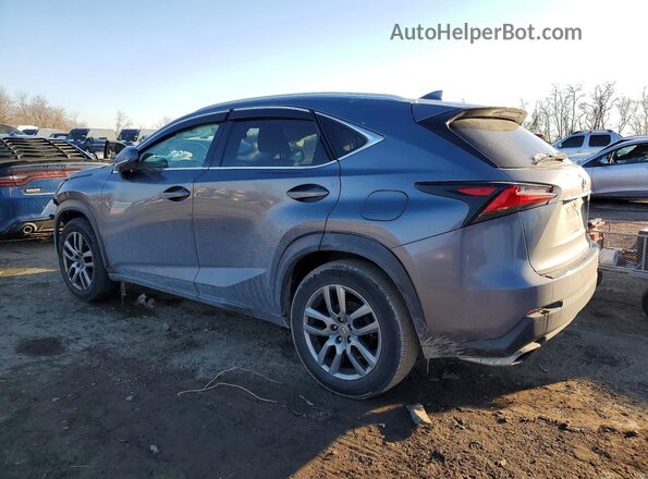 JTJBARBZ5G2063015 2016 LEXUS NX Серый Задняя левая четверть
