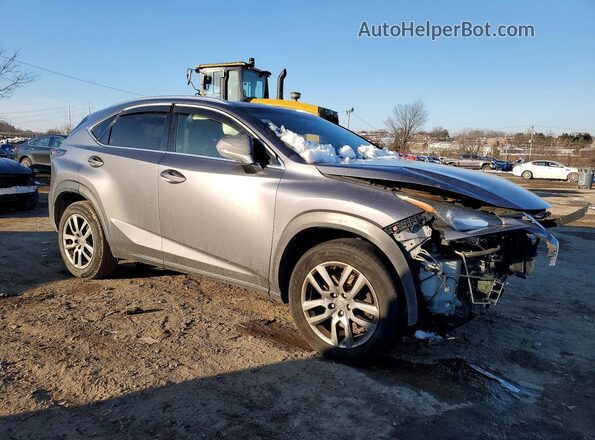 JTJBARBZ5G2063015 2016 LEXUS NX Серый Передняя правая четверть