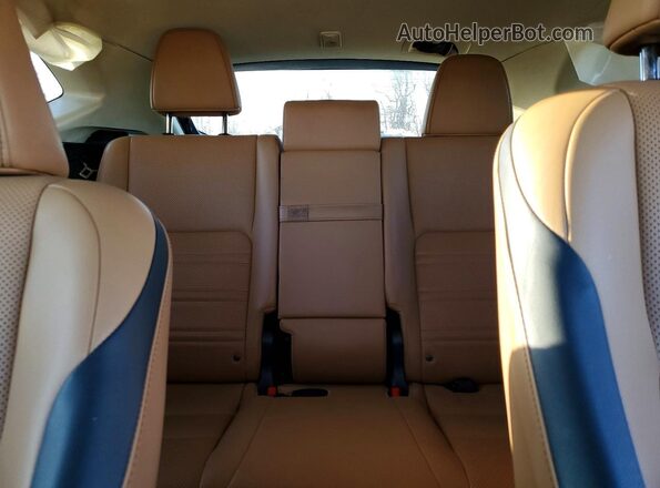 JTJBARBZ5G2063015 2016 LEXUS NX Серый Вид задних сидений