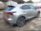 2016 Lexus Nx 200t F Sport Gray vin: JTJBARBZ6G2089445