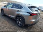 2016 Lexus Nx 200t F Sport Gray vin: JTJBARBZ6G2089445