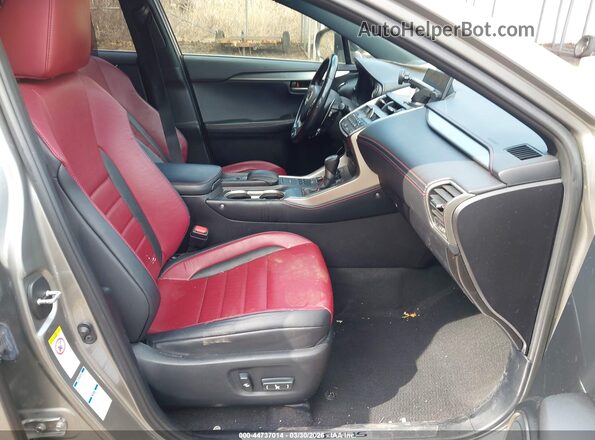 JTJBARBZ6G2089445 2016 LEXUS NX 200T Gray Widok wnętrza z przodu