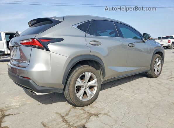JTJBARBZ6H2138340 2017 LEXUS NX Серебряный Задняя правая четверть