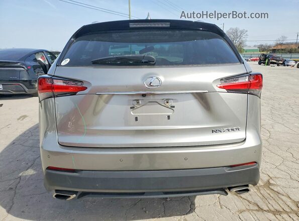 JTJBARBZ6H2138340 2017 LEXUS NX Серебряный Вид сзади