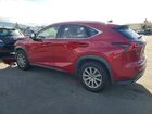 2018 Lexus Nx300 Красный vin: JTJBARBZ7J2174107
