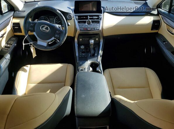 JTJBARBZ7J2174107 2018 LEXUS NX Красный Вид панели приборов