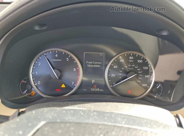 JTJBARBZ7J2174107 2018 LEXUS NX Красный Вид щитка приборов