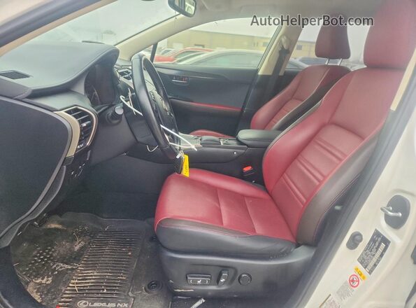 JTJBARBZ8K2193055 2019 LEXUS NX Белый Вид салона спереди