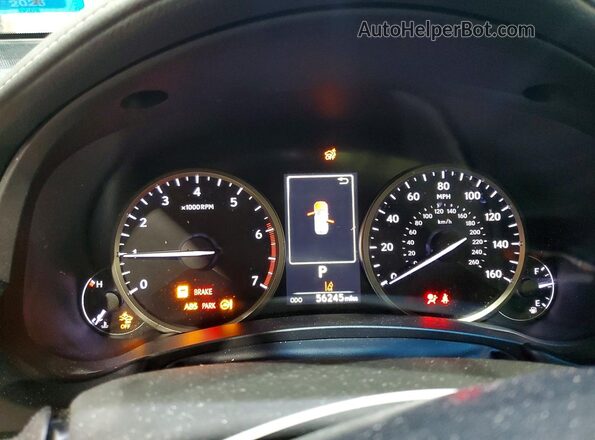 JTJBARBZ8K2217094 2019 LEXUS NX Серый Вид щитка приборов