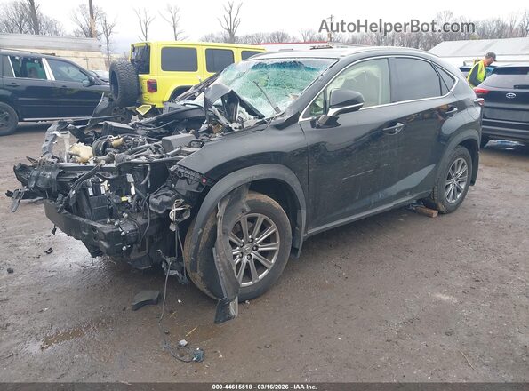 JTJBARBZ9H2102190 2017 LEXUS NX 200T Черный Передняя левая четверть