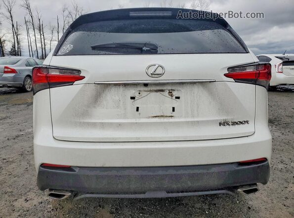 JTJBARBZ9H2132127 2017 LEXUS NX Белый Вид сзади