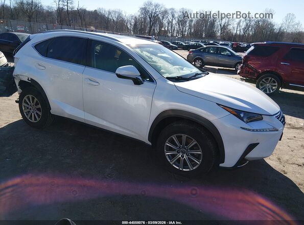 JTJBARBZ9J2162430 2018 LEXUS NX 300 Белый Передняя правая четверть