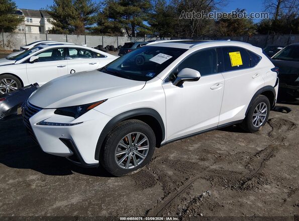 JTJBARBZ9J2162430 2018 LEXUS NX 300 Белый Передняя левая четверть