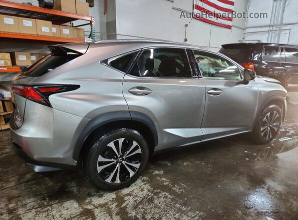 JTJBARBZ9J2171676 2018 LEXUS NX Коричневый Задняя правая четверть