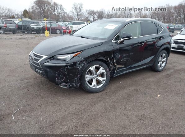 JTJBARBZXH2108709 2017 LEXUS NX 200T Черный Передняя левая четверть