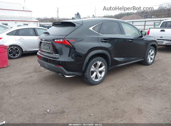 JTJBARBZXH2108709 2017 LEXUS NX 200T Черный Задняя правая четверть