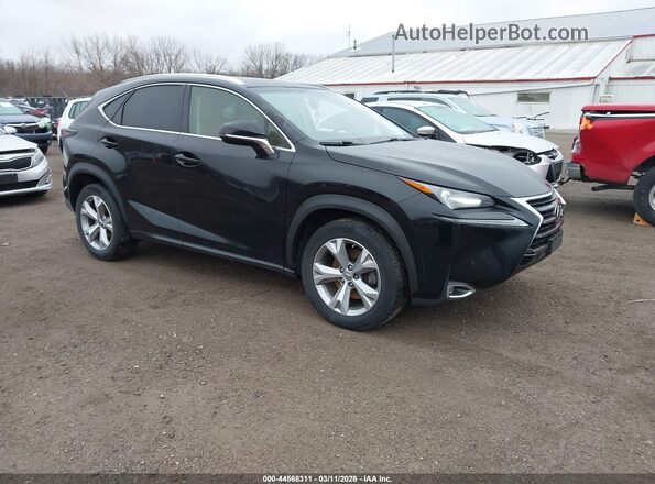 JTJBARBZXH2108709 2017 LEXUS NX 200T Черный Передняя правая четверть