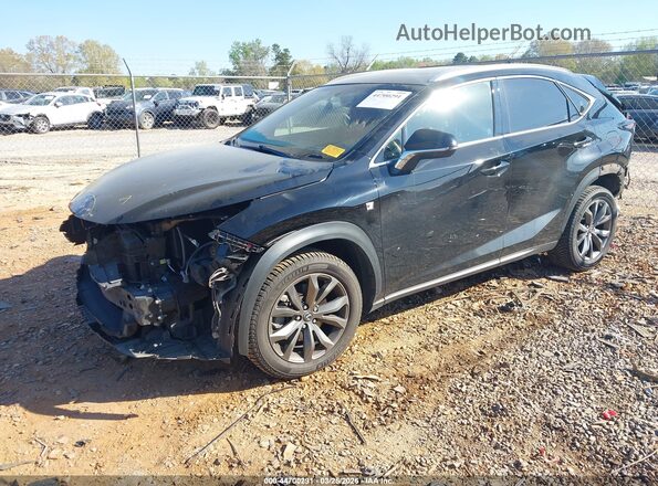 JTJBARBZXH2110881 2017 LEXUS NX 200T Черный Передняя левая четверть