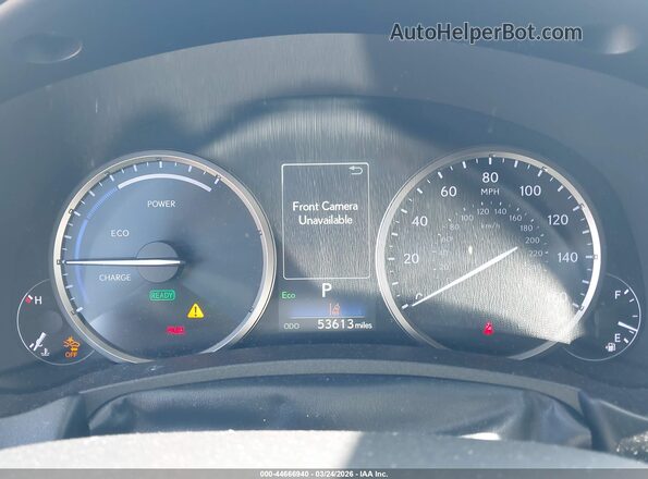 JTJBJRBZ2K2123325 2019 LEXUS NX 300H Серый Вид задних сидений