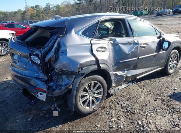JTJBJRBZ4J2076443 2018 LEXUS NX 300H Серый Задняя правая четверть